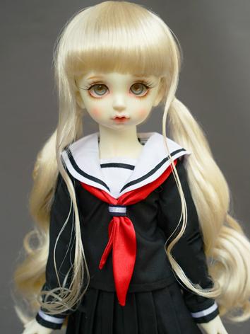 1/3 1/4 1/6 Wig Girl Gold L...