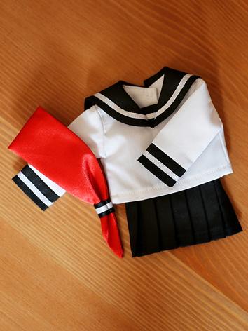 BJD Clothes Girl Coat and Skirt Fit for SD/MSD/DSD/YOSD Size Ball-jointed Doll