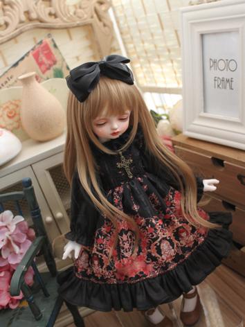 BJD Clothes Girl Black&Red ...