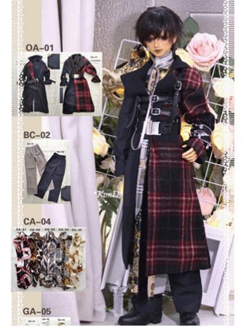 BJD Clothes Boy Coat and Trousers for SD/70CM size Ball-jointed Doll