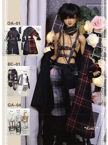 BJD Clothes Boy Coat and Trousers for SD/70CM size Ball-jointed Doll