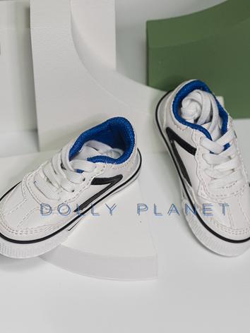 Bjd Shoes 1/3 White Boy Spo...