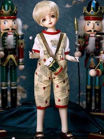 Bjd Clothes 1/6 BB Retro Bib Pants CL6200515 for YOSD Ball-jointed Doll