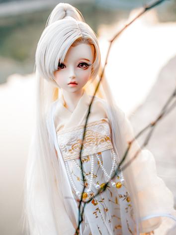 BJD Wig Girl Long Hair for ...