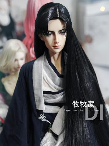 BJD Wig Girl Long Hair for ...