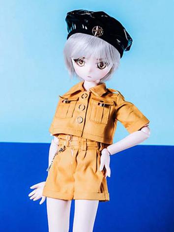 BJD Clothes Girl/Boy Top and Shorts for MSD/SD/70cm Size Ball-jointed Doll
