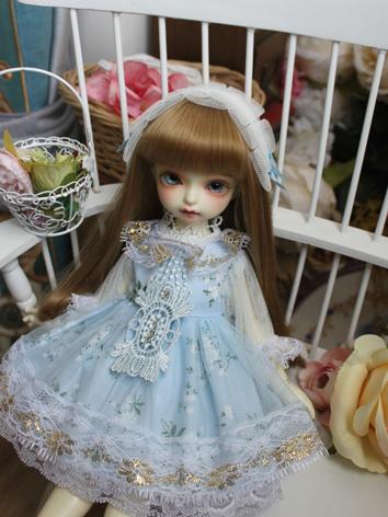 BJD Clothes Girl Western Style Dress for SD/MSD/YOSD Size Ball-jointed Doll