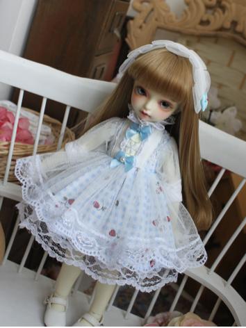 BJD Clothes Girl Western Style Dress for SD/MSD/YOSD Size Ball-jointed Doll