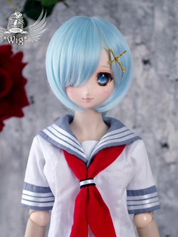 BJD Wig Girl Short Hair for...