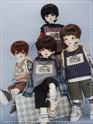 Bjd Clothes Boy Top and Sho...