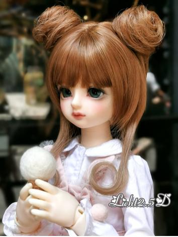 BJD Wig Girl Brown Hair [NO...