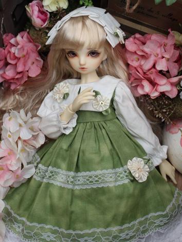 BJD Clothes Girl Western Style Dress for SD/MSD/YOSD Size Ball-jointed Doll