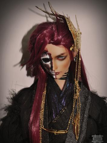 BJD Wig Boy Wig Long Hair for SD Size Ball-jointed Doll