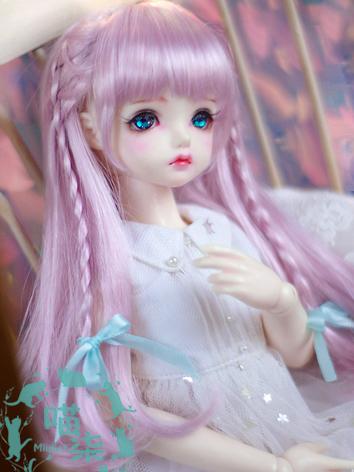 BJD Wig Girl Light Gold/Lig...