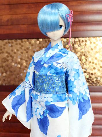 BJD Clothes Girl Yukata Kim...