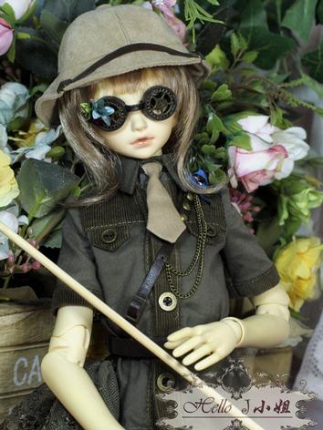 BJD Clothes Girl Top and Shorts Suit for MSD Ball-jointed Doll