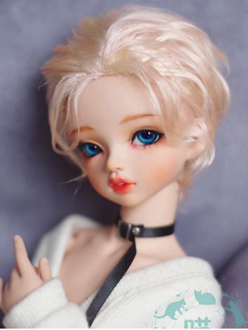 BJD Wig Girl Pink/Brown/Black Wig Hair for SD/MSD/YOSD Size Ball-jointed Doll