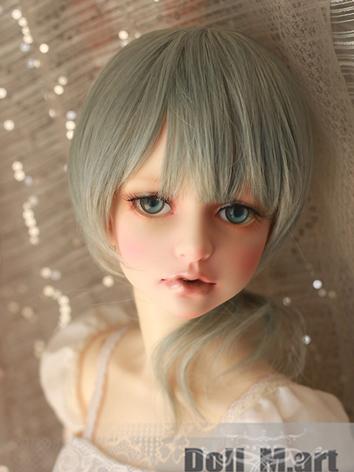 BJD Wig Girl Green Wig Hair...