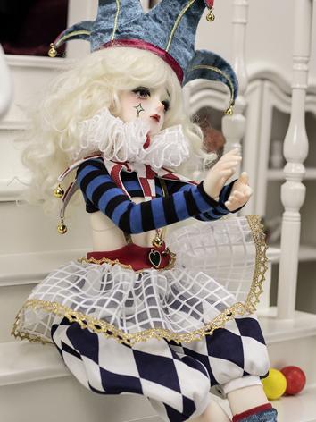 BJD Clothes Girl Hat T-shirt and Shorts Suit Fit for MSD Size Ball-jointed Doll