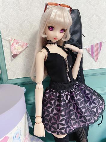 1/3 Girl Clothes Top and Skirt for SD Size Ball-jointed Doll