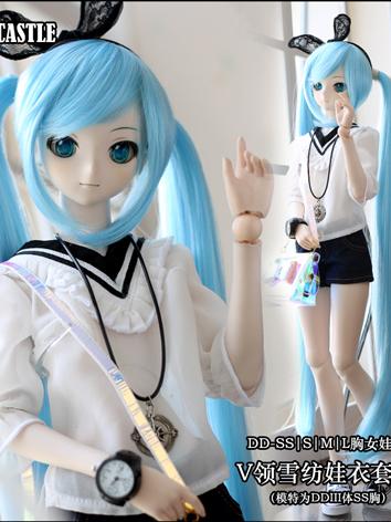 BJD Clothes Girl T-shirt an...