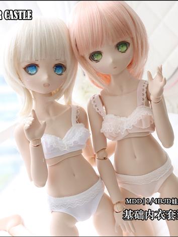 BJD 1/4 Clothes Girl Underwear for MSD/MDD Size Ball-jointed Doll