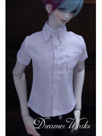 BJD Clothes White Shirt Boy...