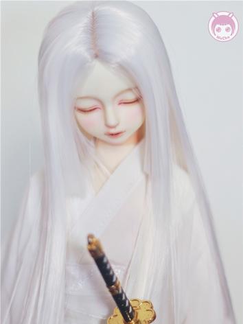 BJD Boy/Girl Wig White Long...