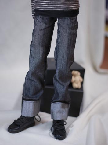 BJD Clothes Blue Trousers/P...