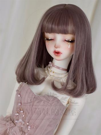 BJD Wig Girl Shoulder-lengt...