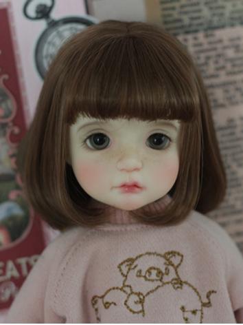 BJD Wig Female Brown Long H...
