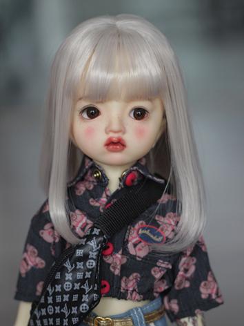 BJD Wig Female Brown/Silver...
