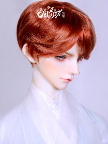 BJD Wig Boy Silver/Orange/W...