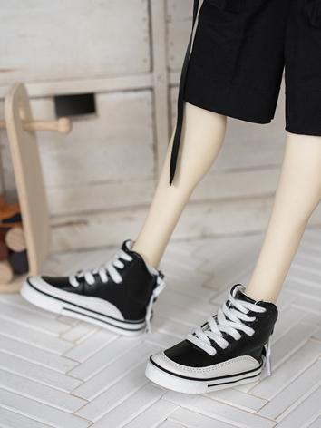 Bjd Shoes Black Flat Sports...