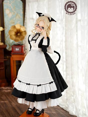 BJD Clothes Girl Apron Dres...