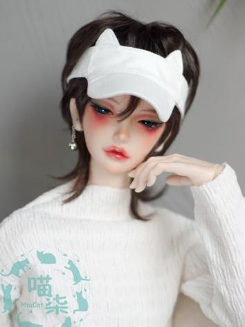 BJD Hat Girl/Boy White/Blac...