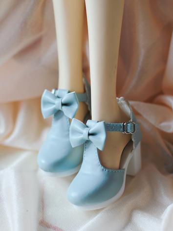 BJD 1/3 1/4 Shoes Girl Blue...