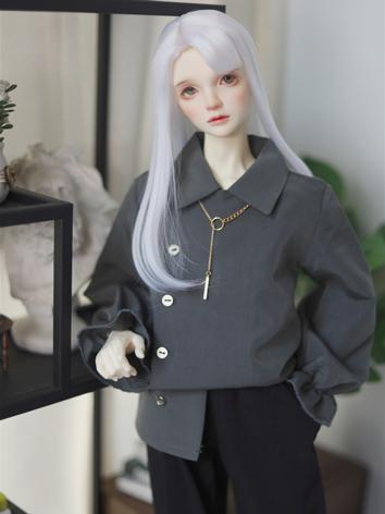 BJD Clothes Grey Shirt A360...
