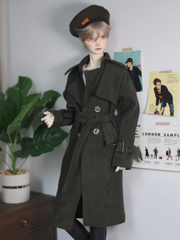 BJD Clothes Army Green Long...