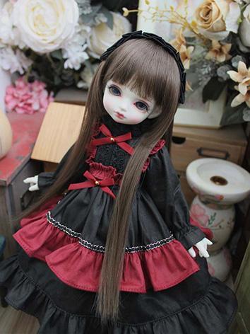 BJD Clothes Girl Western Style Dress for SD/MSD/YOSD Size Ball-jointed Doll