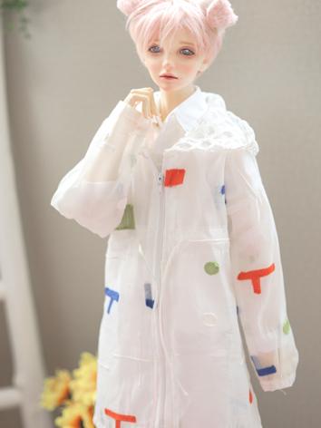 BJD Clothes White Random Pa...