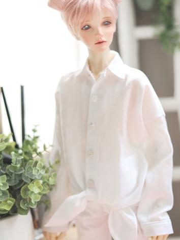 BJD Clothes White Shirt A36...