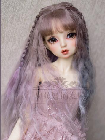 BJD Wig Girl Long Curly Hai...