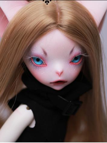 BJD 28cm Fox Purple Boy Ball-jointed doll