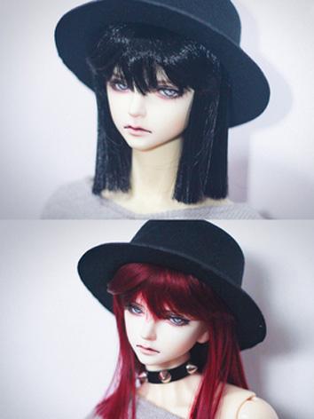 BJD Wig Girl Brown Long Str...