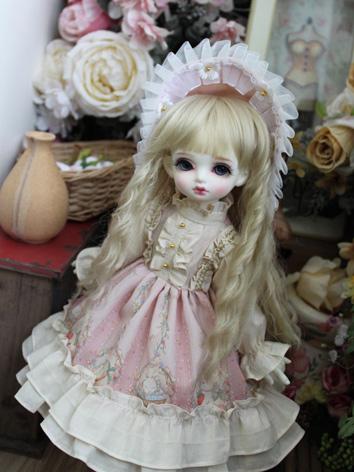 BJD Clothes Girl Pink Weste...