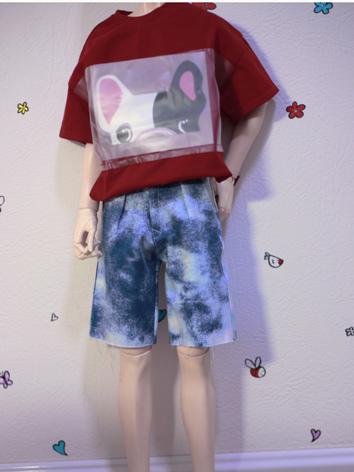 BJD Clothes Denim Shorts A3...