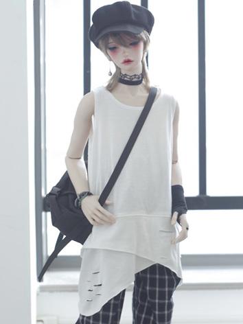 BJD Clothes Boy White/Black...