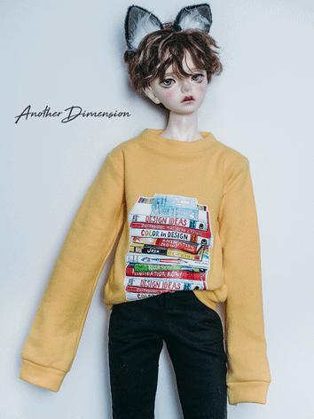 BJD Clothes Boy Yellow T-sh...