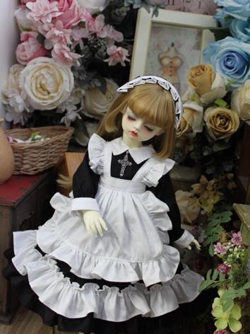 BJD Clothes Girl White West...